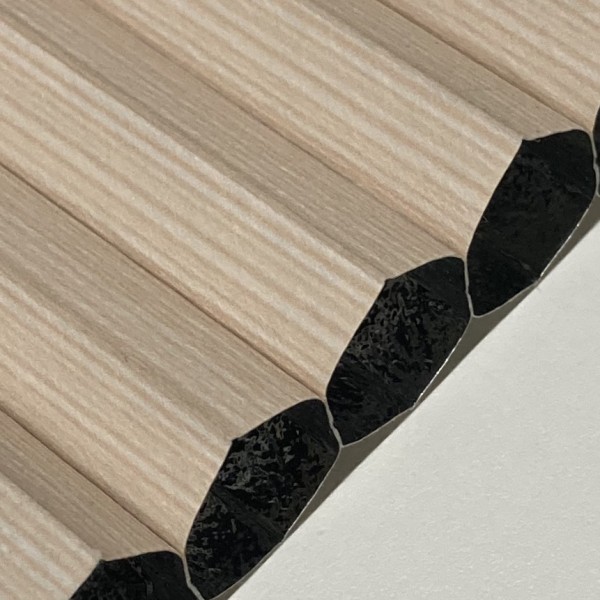 Honeycomb pleated blind Zorba Blackout Straw