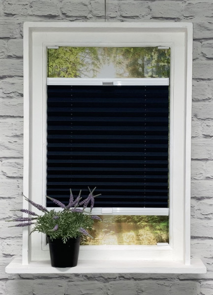 Pleated blind Kyoto Perl Black