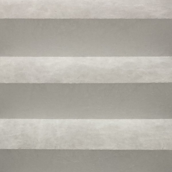 Pleated blind Dance White