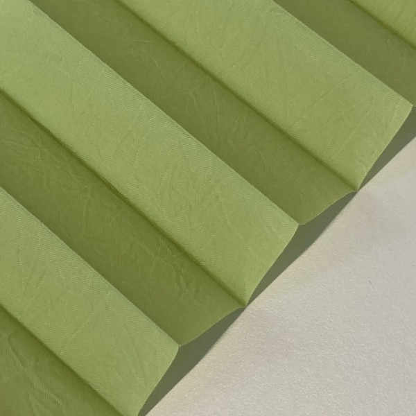 Pleated blind Crush-Light Green