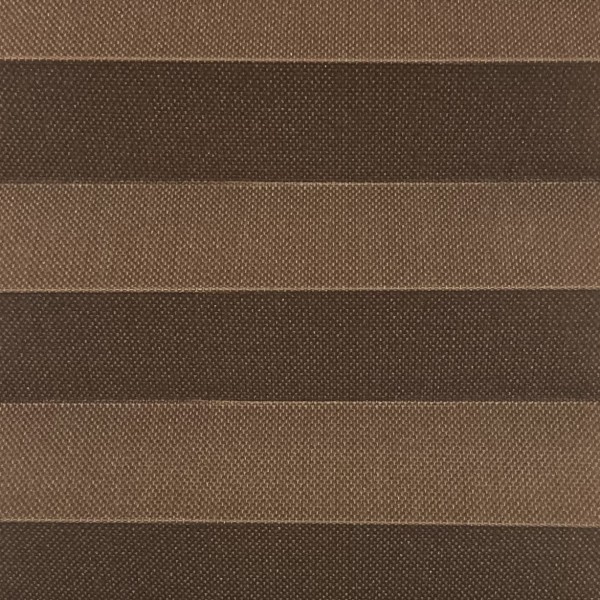 Pleated blind Samba pearl brown