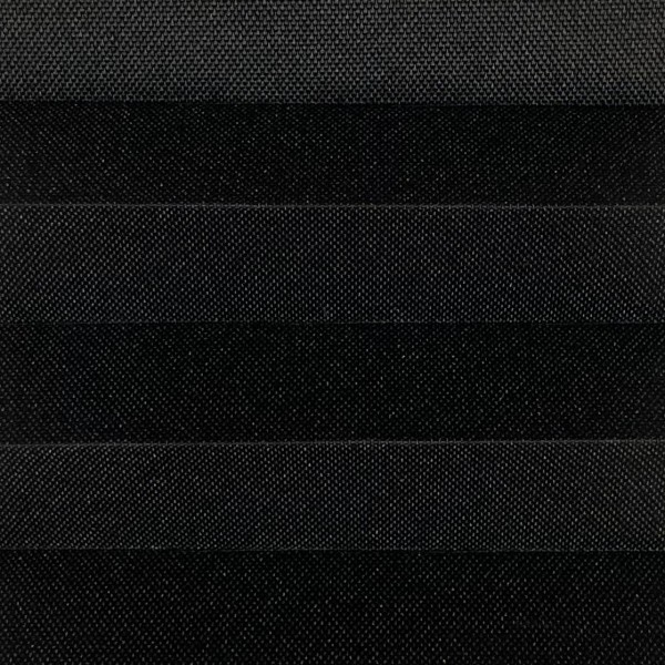 Pleated blind Samba Black