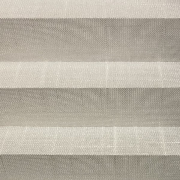 Pleated blind Waltz transparent light cream