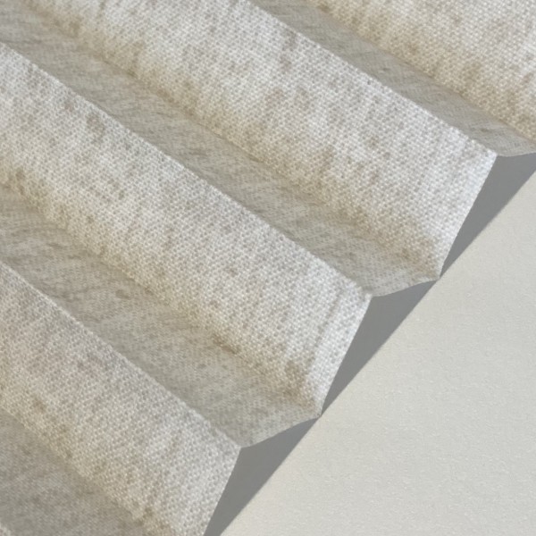 Pleated blind Sahara pearl light beige