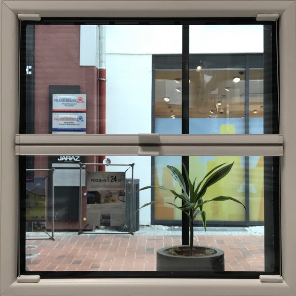 Pleated blind Kyoto Perl light gray