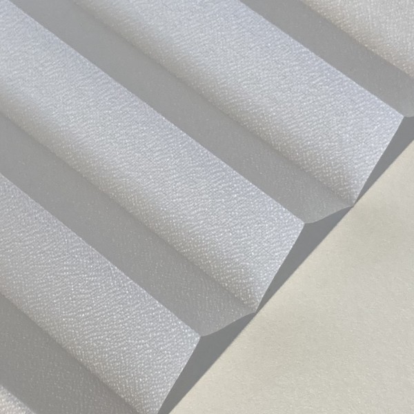Pleated blind Kyoto Perl Platinum