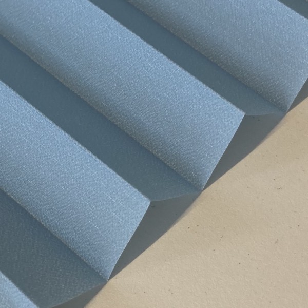 Pleated blind Kyoto Solo Blue