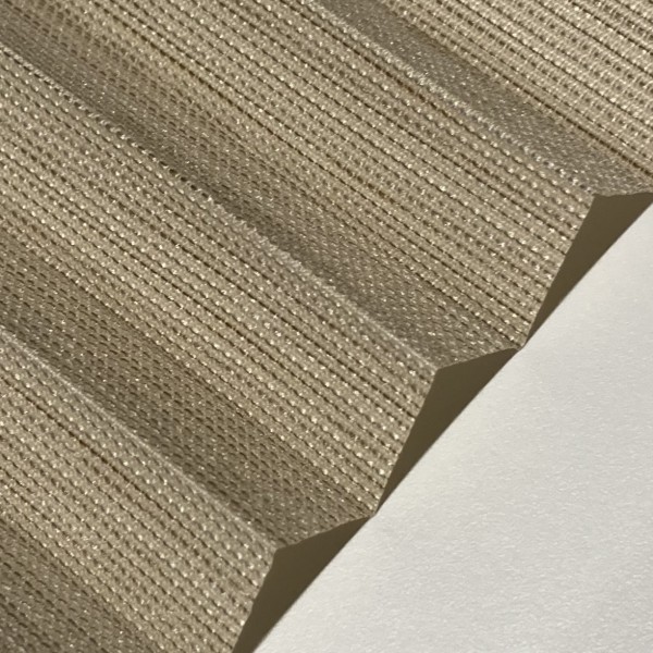 Pleated blind Mina Toffee