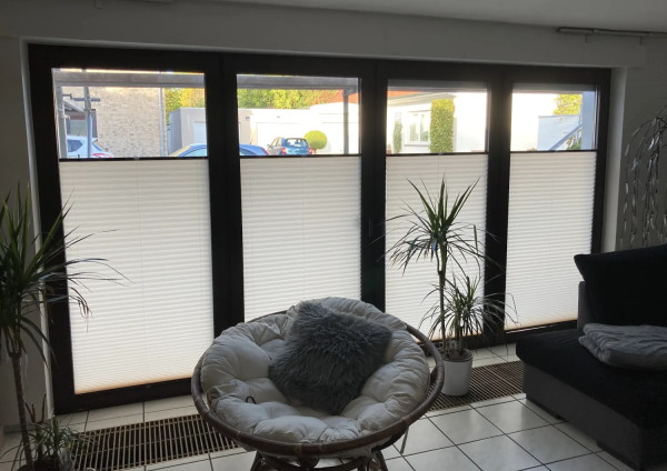 Pleated blind Kyoto Perl Beige