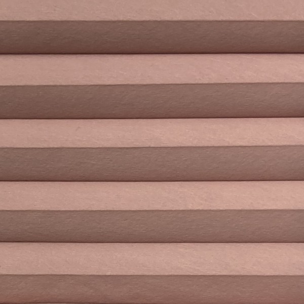 Honeycomb pleated blind Soft Rosé