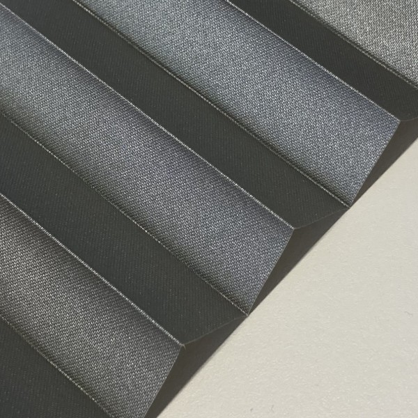 Pleated blind Vegas Metallic Silverstone