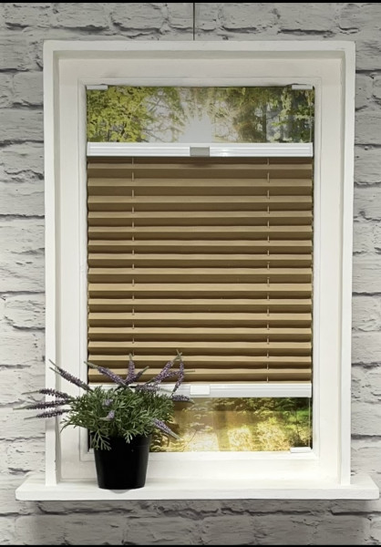 Pleated blind Marica Beige