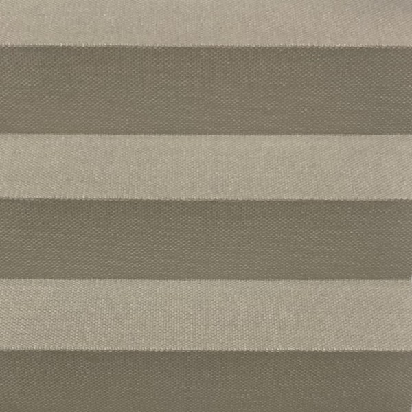 Pleated blind Flamenco dark cream