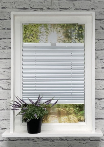 Pleated blind Sunset Blackout White