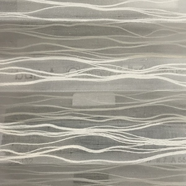 Pleated blind Ballet Transparent Cream