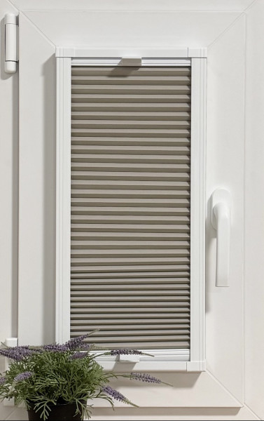 Honeycomb pleated blind 100% blackout Soft Sand