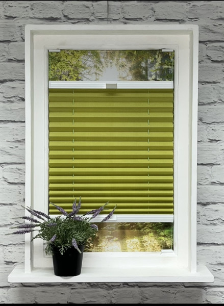 Pleated blind Royal Perl Limone