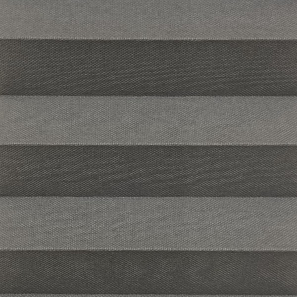 Pleated blind Flamenco dark gray
