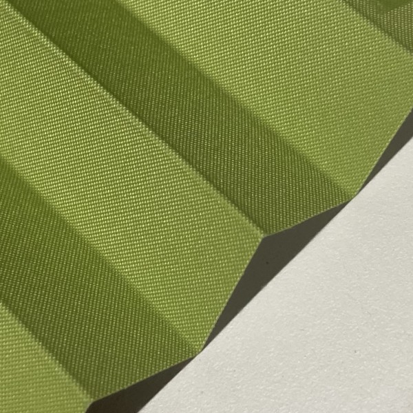 Pleated blind Sunset Blackout Green