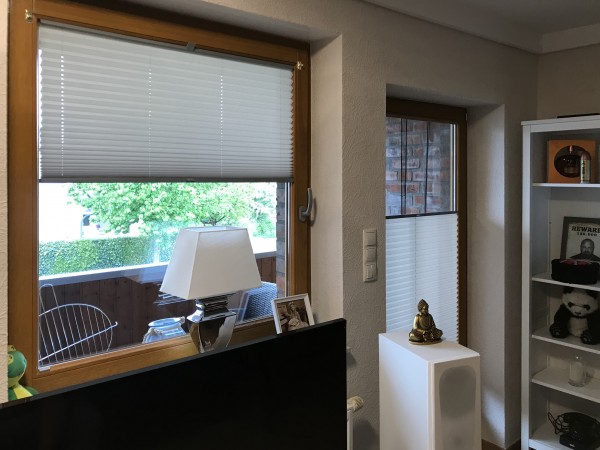 Pleated blind Kyoto Perl copper