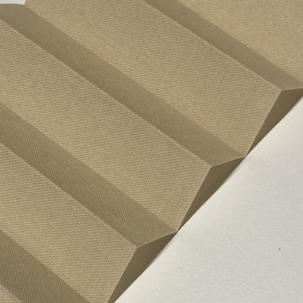 Pleated blind Flamenco dark beige