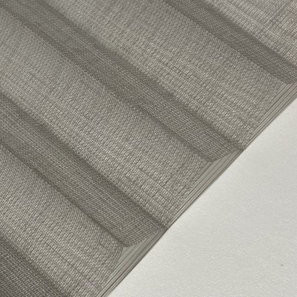 Pleated blind Jazz Transparent Grey