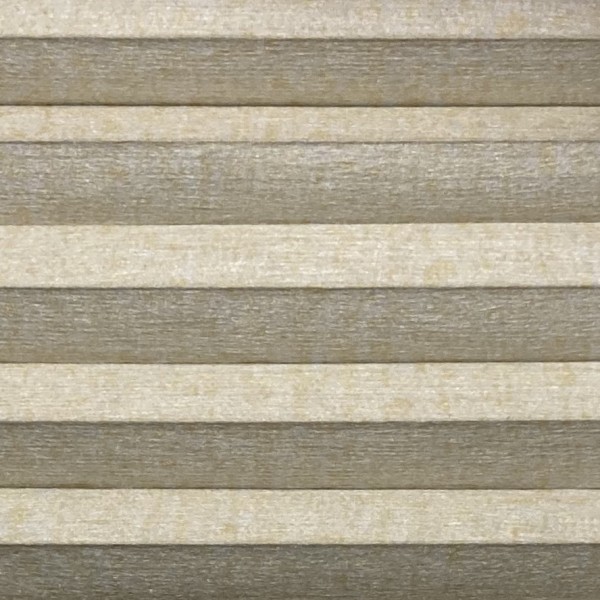 Honeycomb pleated blind Lambada Blackout Sand-White