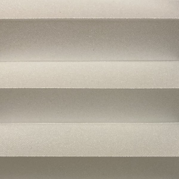 Pleated blind Vegas metallic ice