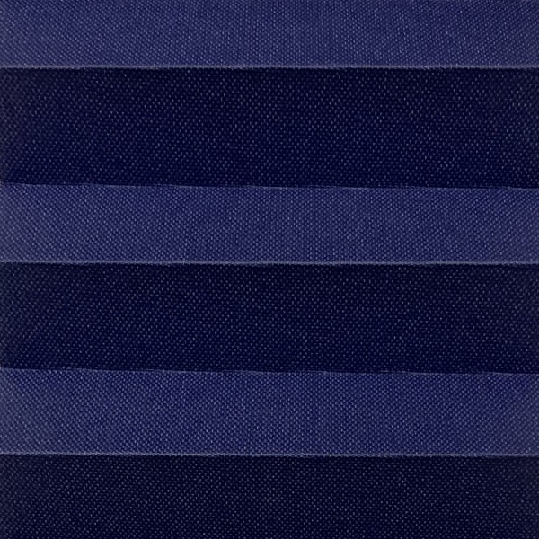 Pleated blind Samba Blue