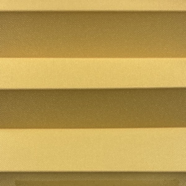 Pleated blind Sunset Blackout Yellow