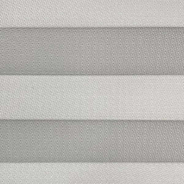 15mm Slim pleated blind Tango Blackout light gray