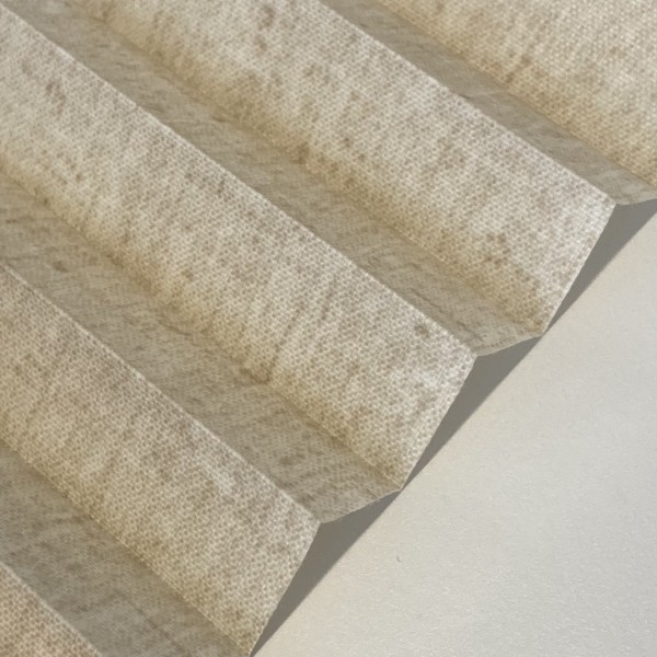 Pleated blind Sahara Beige