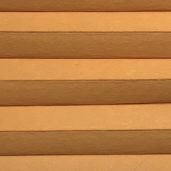 Honeycomb pleated blind 100% blackout Soft Orange
