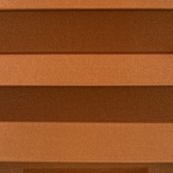 Pleated blind Sunset Blackout Orange