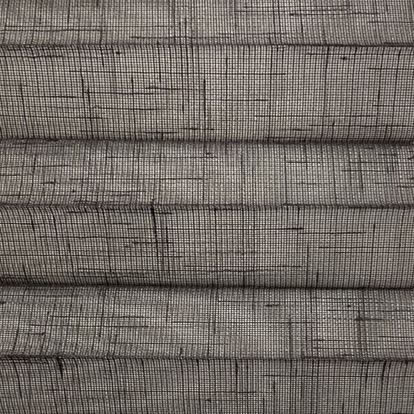 15mm Slim pleated blind Crush Perl Cappuccino