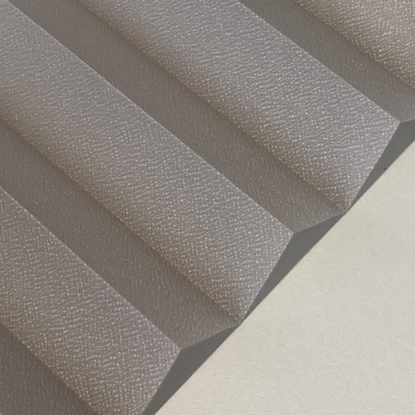 Pleated blind Kyoto Perl silver-grey