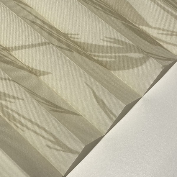 Pleated blind Papyrus Beige