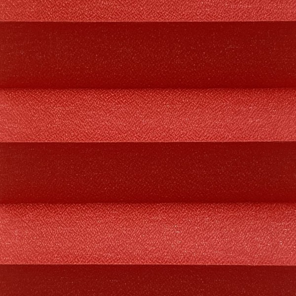 Pleated blind Kyoto Perl red