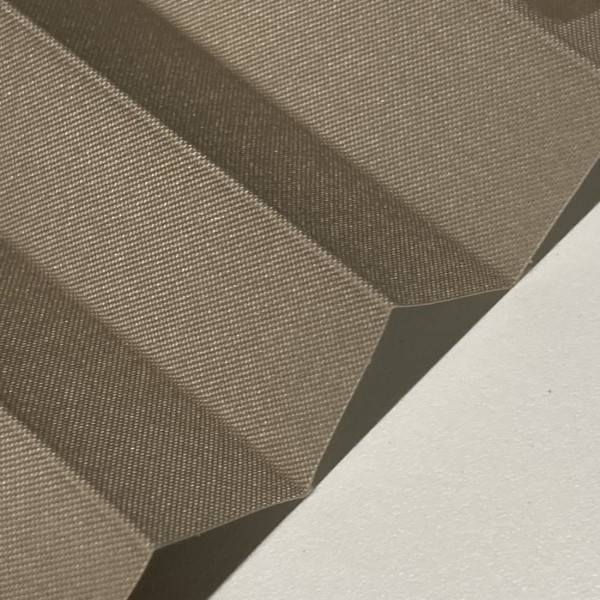 Pleated blind Sunset Blackout cocoa