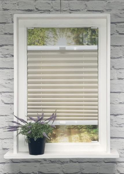 Pleated blind Kyoto Perl Beige