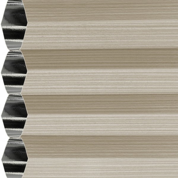 Honeycomb pleated blind Zorba Blackout Straw