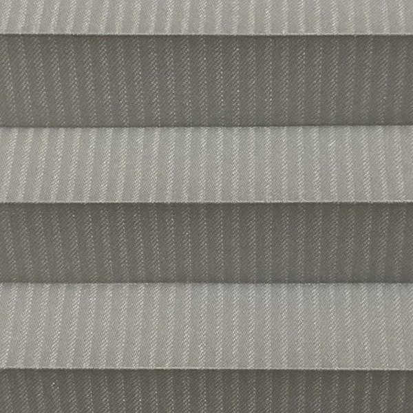 Pleated blind Royal Perl light gray