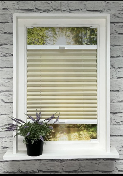 Pleated blind Flamenco Beige