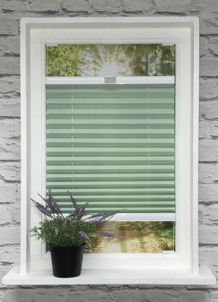 Pleated blind Kyoto pearl mint