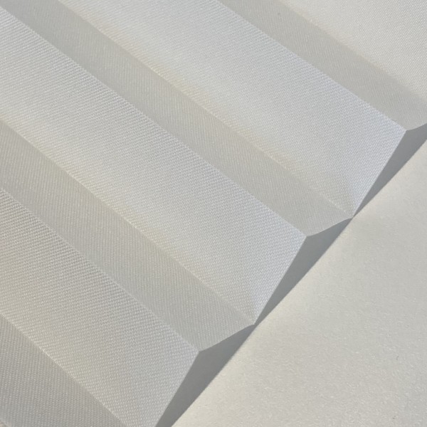 Pleated blind Sina White