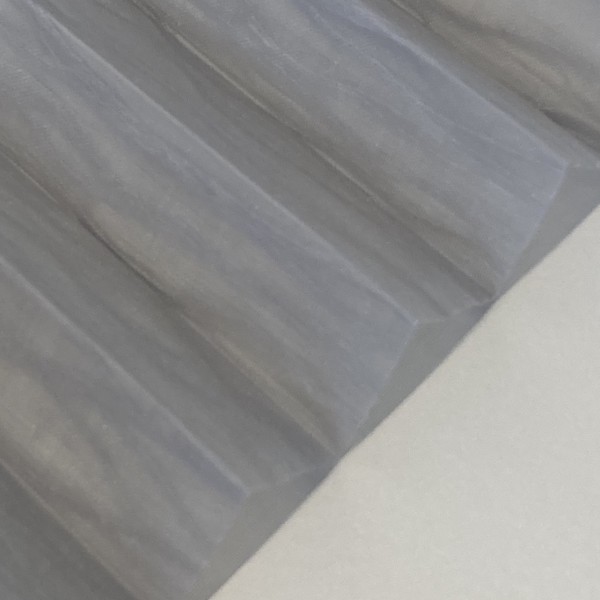Pleated blind Ballet Transparent Gray