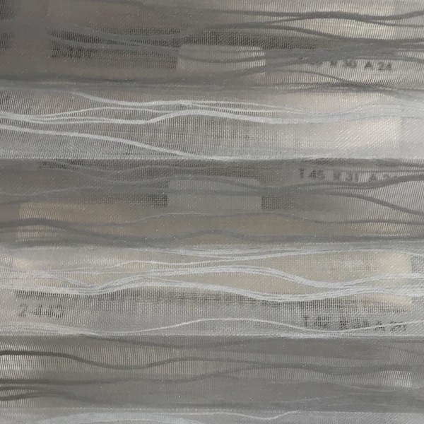 Pleated blind Ballet Transparent Gray