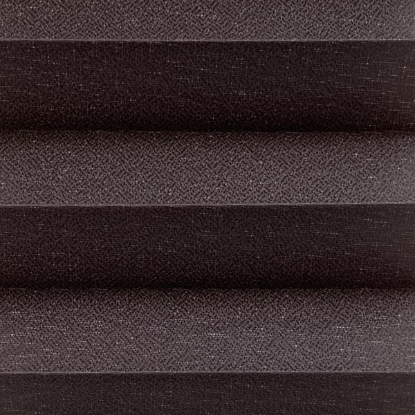 Pleated blind Kyoto Perl dark brown
