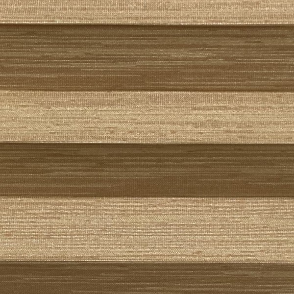 Pleated blind Madagascar pearl toffee
