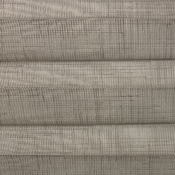 Pleated blind Jazz Transparent Grey